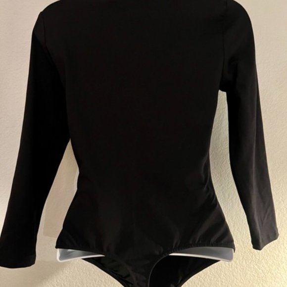 NWT Free People Truth Or Square Duo Bodysuit Small Black - Picture 6 of 9